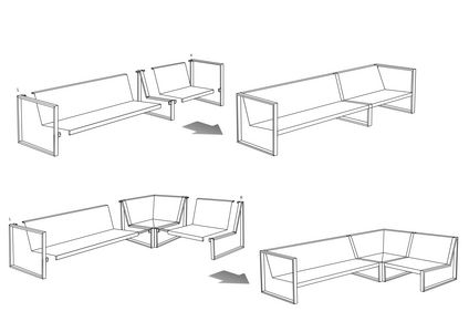 Lounge configuration (Modular System), click to enlarge
