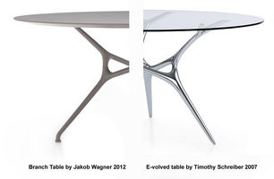 Cappellini tavolo Branch di Jakob Wagner una copia dello tavolo E-volved?