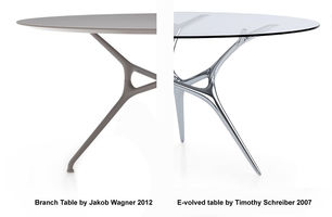 Cappellini tavolo Branch di Jakob Wagner una copia dello tavolo E-volved?