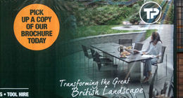 Travis Perkins uses FueraDentro furniture on billboards